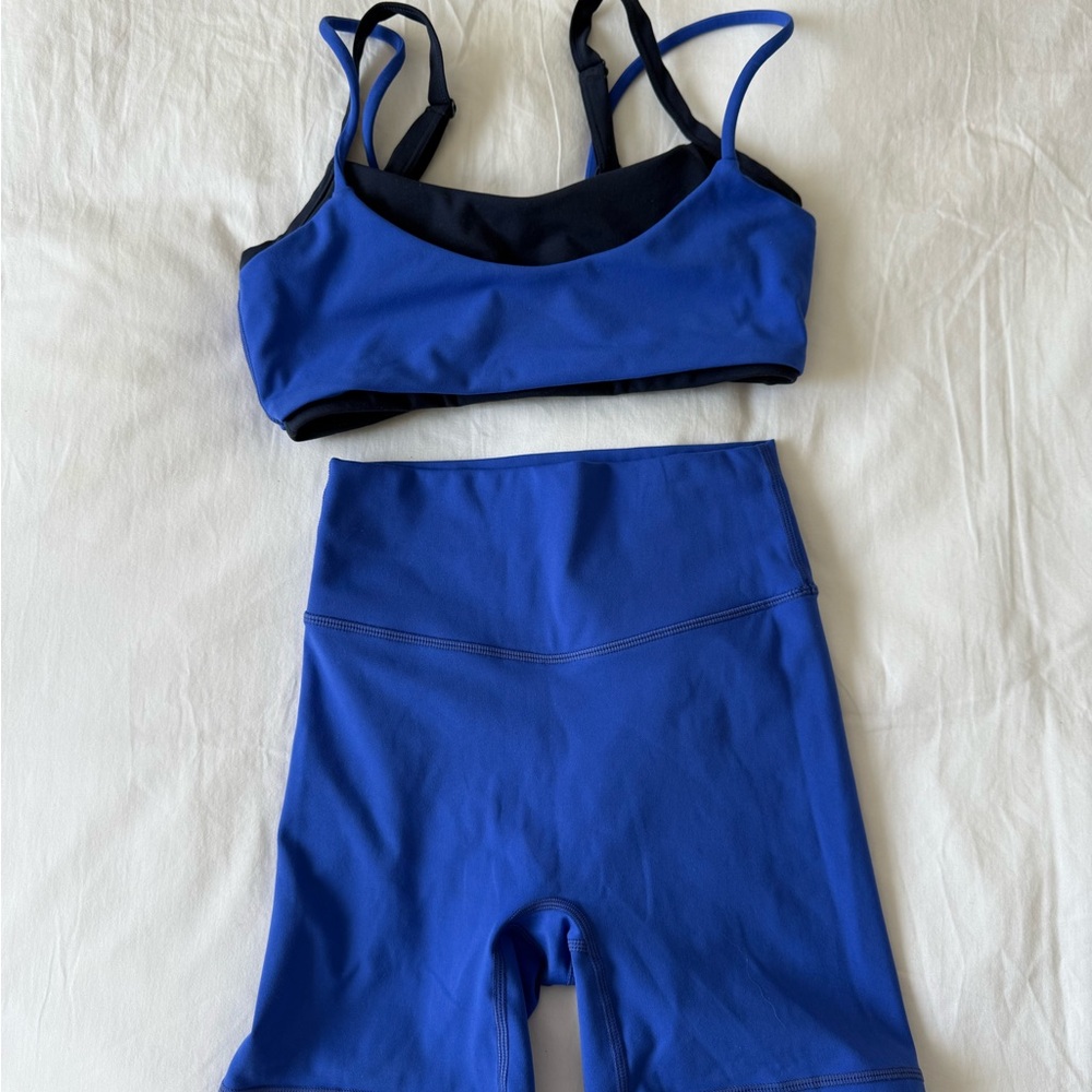 FORM layered Sports Bra and Shorts Set